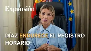 Yolanda Díaz activa el trámite de urgencia para endurecer el registro de jornada