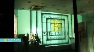 Estee Lauder 3D Projection Mapping / Digital Media Wall