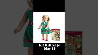 ag dolls birthdays to celebrate this May!! 🎂 #shorts