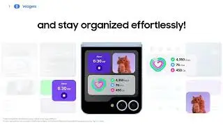 Galaxy Z Flip6  How to use Suggested replies on FlexWindow   Samsung