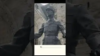 Statue de Charles de Gaulle devant la gare de Metz #metz#short #garedemetz