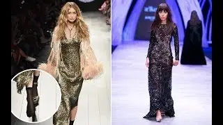 [Funny Mistakes] Models lose their shoes