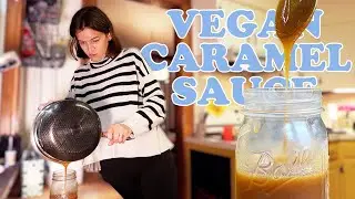 EASY Vegan Caramel Sauce
