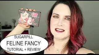Sugarpill Feline Fancy Tutorial + Review + Swatches | Vegan Beauty @phyrra