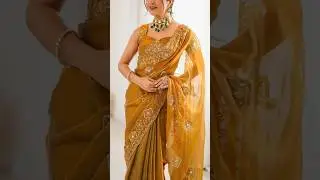 ✨&hearts;️New Trendy Party Wear Saree Design 2025 | ✨Beautiful Saree Design✨#youtube