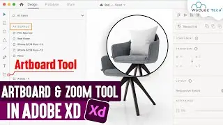 How to Use Artboard and Zoom Tool in Adobe XD (Keyboard Shortcut) | UI/UX Design Course
