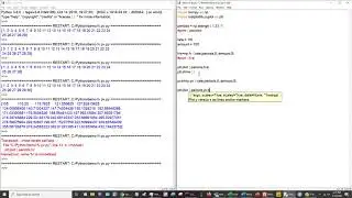 Python Numpy and Matplotlib