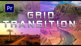 How To Make *Grid Transition* In Adobe Premier Pro