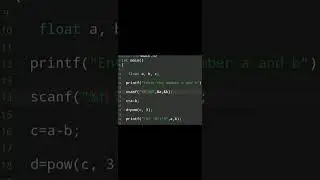 #24 C language Practice program | C language Exercise25 #shorts #programming #coding
