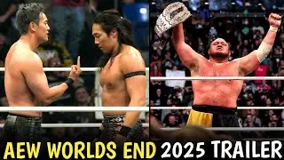 AEW Worlds End 2025 Official Trailer😎| AEW Worlds End 2025 PPV Trailer VTR by Elite Mania