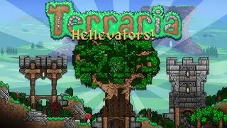 Простые, но потрясающие конструкции лифтов! | Советы по строительству в Terraria
