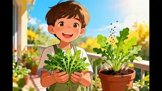 Grow Rocket FAST! 🌱 From Tiny Seed to Super Salad in 4 Weeks! #growingfood #gardeningforkids