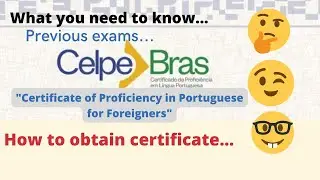 Certificate of Proficiency in Portuguese for Foreigners in Brazil | CELPE-Bras