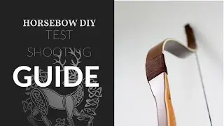 DIY Horsebow test shooting