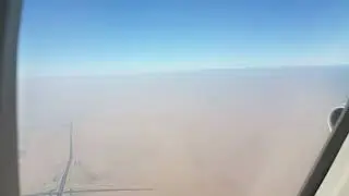Boeing 747-8 landing at Kuwait International Airport {KWI/OKBK}