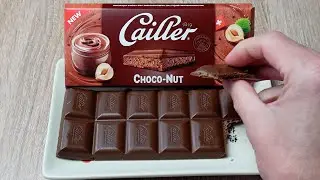 Cailler Choco-Nut 🍫 Wie schmeckt die neue Sorte aus der Schweiz ? 🤔