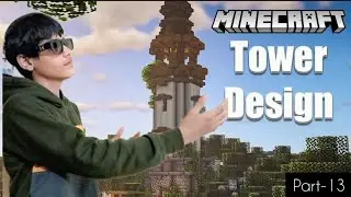MINECRAFT TOWER DESIGN 😲🫡#minecraft #trending #gaming #FUNNY