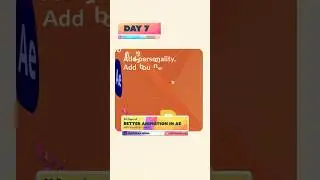 Day 7 &ndash; 30 Days of Better Animation in After Effects with Squash & Stretch #typographyeffect #tut