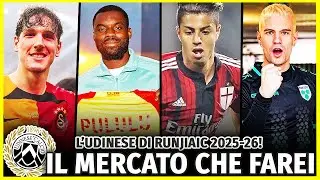 [VIDEO FOLLE!] IL MERCATO CHE FAREI DEL NUOVO UDINESE 2025-26 CON SOLI GIOCATORI SCONOSCIUTI