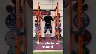 He's back THE FUTURE uks Luke Richardson strongman 300kg x6 squat reps!