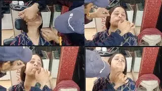 full face threading women|| फुल फेस थ्रेडिंग tutorial ladies