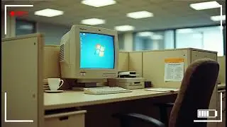 Corporate Nostalgia &mdash; 2000s Office Aesthetic with Chill Lofi Beats