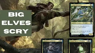 The elves of Middle Earth brought a simic scrying deck