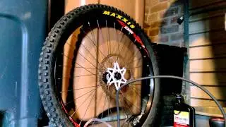 DIY Tubeless Inflator for mtb bike tyre compressor