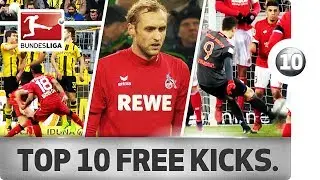 Top 10 Free Kicks of 2016/17 - Lewandowski, Alaba & Co.
