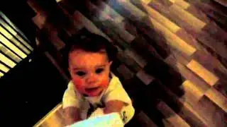 Devin & Hailey vid nattning.