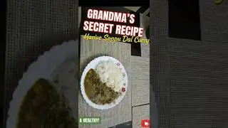 CRAZY DELICIOUS & HEALTHY! Harive Soppu (Amaranth Leaves) Dal Curry |#HariveSoppu #AmaranthLeaves