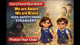 Every Parent Must Watch: Protect your Child from Strangers | Be Aware Be Brave| Kids Safety Learning