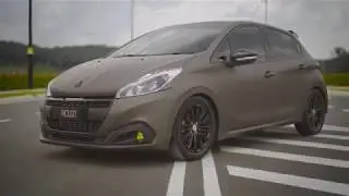 Peugeot 208 3M Charcoal Metallic - Garage Lab