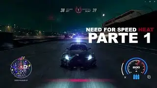 1 hora JUGANDO al Need For Speed HEAT 😎😎 Reputaci&oacute;n 38 al 40