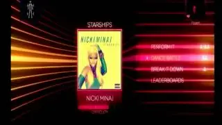 Dance Central 2 [CUSTOM DLC]-STARSHIPS by Nicki Minaj 100% 5 Gold Stars Kinect[JTAG]