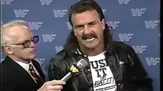 Jake Roberts Promo on Honky Tonk Man (03-21-1987)