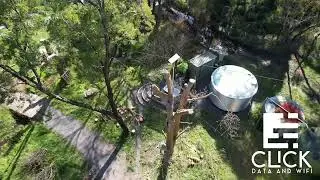 Starlink Installation: Tree Addition. When one of the obstructions becomes the Starlink mount.