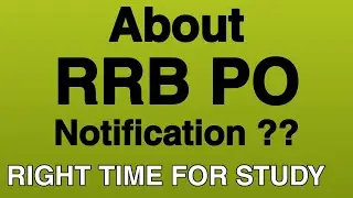 About RRB PO Notification 2020