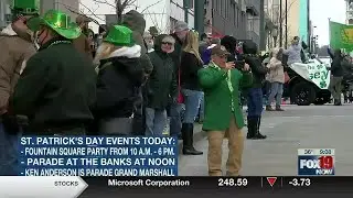St. Patrick's Day events to take place in downtown Cincinnati Saturday