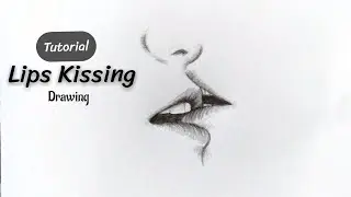How To Draw Lips Kissing Realistic Graphite Drawing By Artist Safi | Tutorial Step By Step 2023