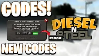 *НОВЫЕ* ВСЕ РАБОЧИЕ КОДЫ ДЛЯ DIESEL N STEEL! КОДЫ DIESEL N STEEL ДЛЯ ROBLOX