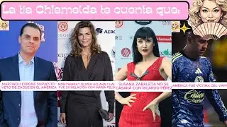 Am&eacute;rica v&iacute;ctima del VAR/Martinoli y Zague/Monserrat Oliver y Mar&iacute;a F&eacute;lix/Susana Zabaleta no se casa.