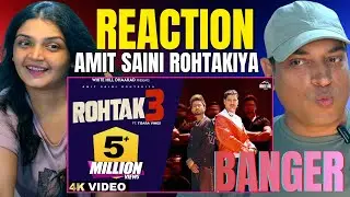 Rohtak 3 Reaction Amit Saini Rohtakiya ft. Tijara Vines | DJ Sky | New Haryanvi Song 2025