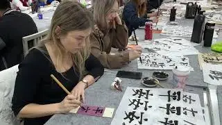 Brush meets ink, culture comes alive! ✨