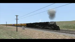 Train Simulator Classic Smokebox Union Pacific Challenger 3985 Highball Granite, WY For Sherman Hill