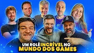Meu rolê na Casa do Videogame, @FlowGamesPodcast , Mr Games e Sil Games!