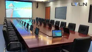 Lyln Motorized Retractable Monitor