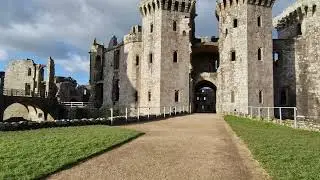 A quick visit to Raglan Castle #wales #castle #shorts