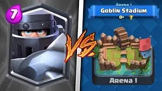 Mega Knight Trolling Arena 1 in Clash Royale | Legendary Troll Deck