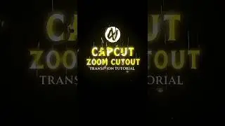 CAPCUT | ZOOM CUTOUT TRANSITION TUTORIAL 🔥💀 || #shorts #tutorial